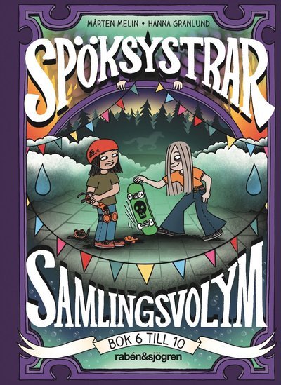 Cover for Mårten Melin · Spöksystrar. Samlingsvolym 2 (Bok 6 till 10) (Indbundet Bog) (2022)