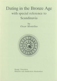 Cover for Oscar  Montelius · Dating in the Bronze Age (Paperback Book) (1986)