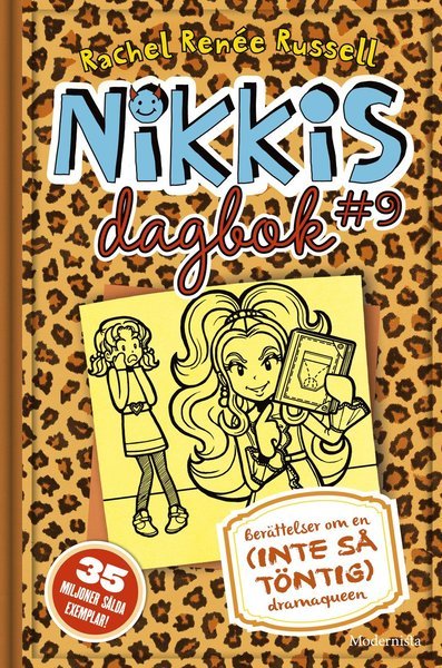 Cover for Rachel Renée Russell · Nikkis dagbok: Nikkis dagbok #9 : berättelser om en (inte så töntig) dramaqueen (Gebundesens Buch) (2017)