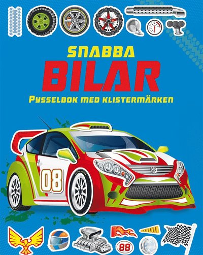 Cover for Simon Tudhope · Snabba bilar: pysselbok med klistermärken (Book) (2019)