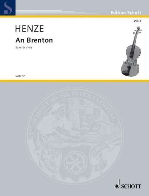 Cover for Henze · An Brenton,Va. (Book)