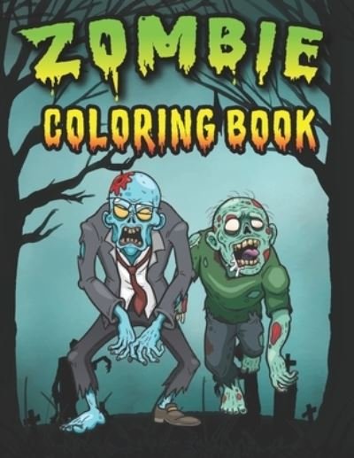 Cover for Amk Publishing · Zombie Coloring Book (Taschenbuch) (2021)