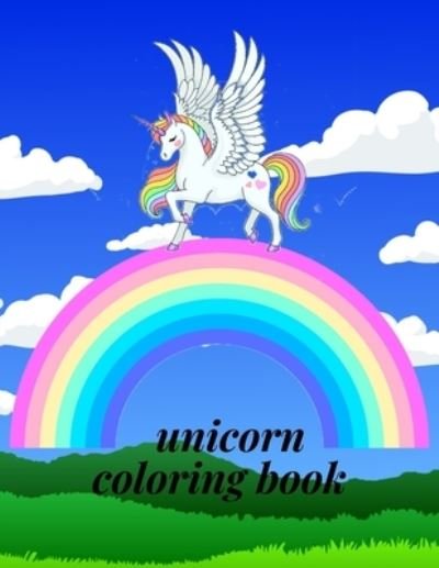 Cover for DXL Print · Unicorn Coloring Book (Pocketbok) (2020)