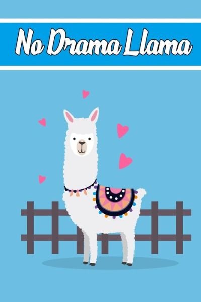 Cover for Llama Notebook Personalized Notebooks · No Drama Llama (Taschenbuch) (2020)