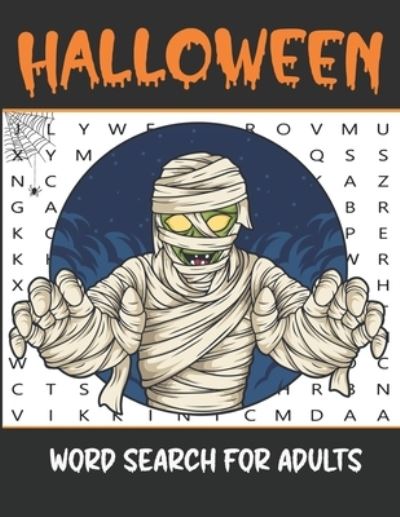 Cover for Autumn Pumpkin Publishing · Halloween Word Search For Adults (Paperback Book) (2020)