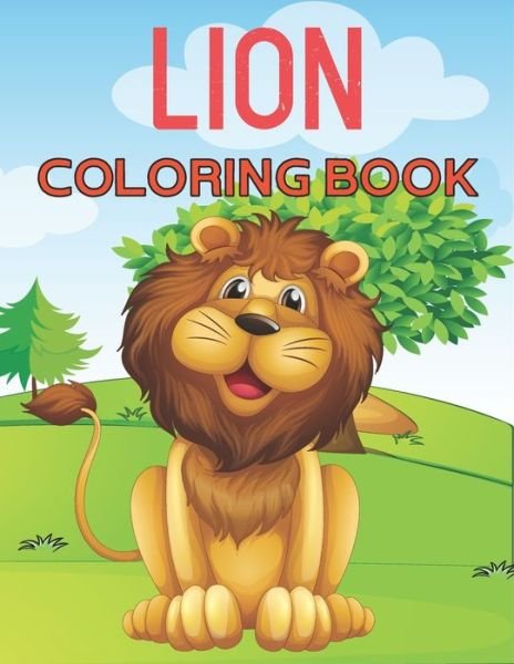 Cover for Rr Publications · Lion Coloring Book (Paperback Book) (2021)