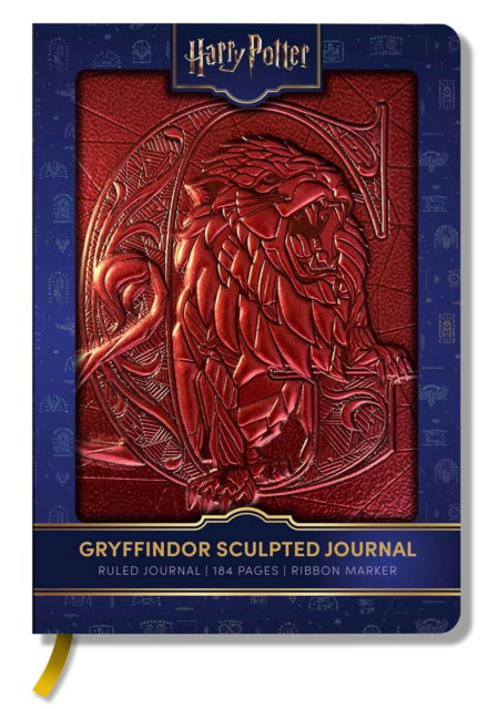 Cover for Insight Editions · Harry Potter Sculpted Journal: Gryffindor (Hardcover Book) (2025)