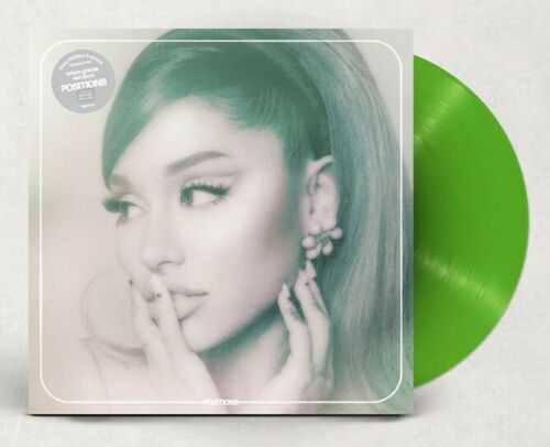 Cover for Ariana Grande · Positions [Explicit Content] (Spring Green Colored Vinyl) [Import] (WINYL) (2021)