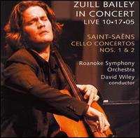 Cover for Saint-saens / Bailey / Roanoke Sym Orch / Wiley · Zuill Bailey in Concert: Live 10/17/05 / Cello Cto (CD) (2007)