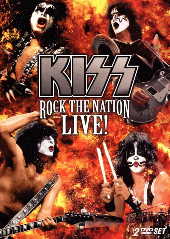 Rock the Nation Live - Kiss - Movies - PARADOX ENTERTAINMENT GROUP - 0014381305821 - July 8, 2008