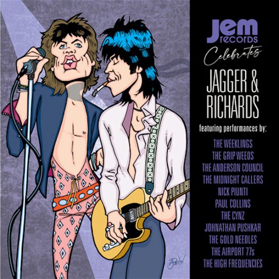 Cover for Jem Records Celebrates Jagger / Richards / Various (LP) (2024)