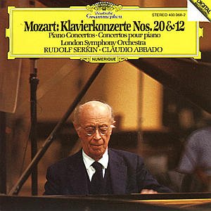 Cover for Serkin R. / Abbado / London S. · Mozart: Piano Concertos N. 20 (CD) (2001)