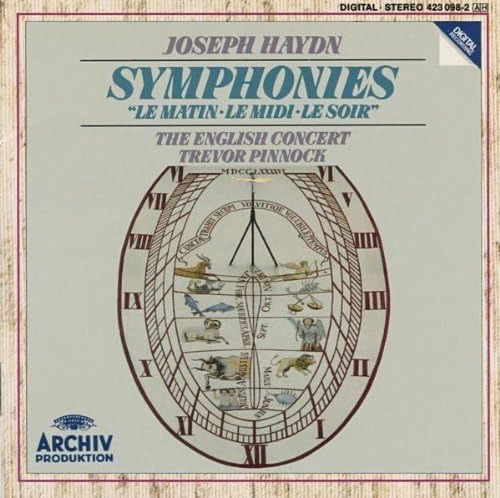 Cover for The English Concert / Pinnock Trevor · Symphonies: Le Matin - Le Midi - Le Soir (CD) (1987)