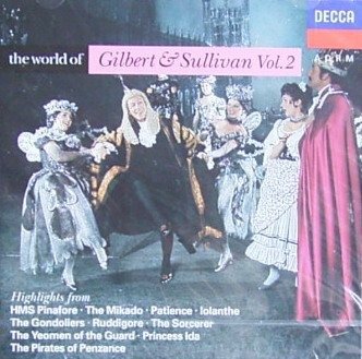 Cover for The d'oyly Carte Opera Company · Doyly Carte - Gilbert+sullivan 2 (CD) (2023)