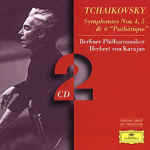 Tchaikovsky: Syms 4 . 5 & 6 - Bp / Karajan - Music - DEUTSCHE GRAMMOPHON - 0028945308821 - April 25, 1997