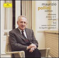 Cover for Maurizio Pollini · Schumann: Fantasie Op. 17 Arabeske Op. 18 / Liszt: Sonate in H-moll La Lugubre Gondola I (CD)
