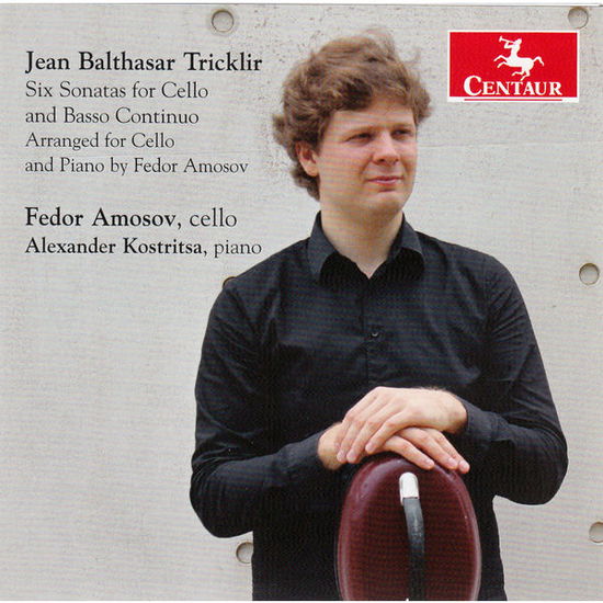 Six Sonatas for Cello & Basso Continuo - J.B. Tricklir - Musik - CENTAUR - 0044747340821 - 27 januari 2016