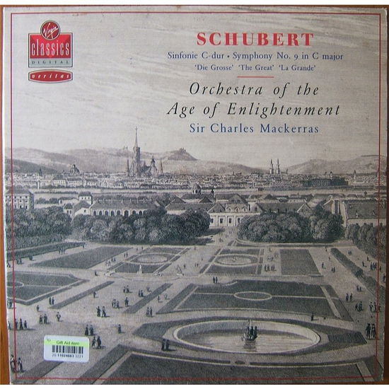 Cover for Franz Schubert  · Symphony No.9 D 944 'La Grande' (1825 28) In Do (CD)