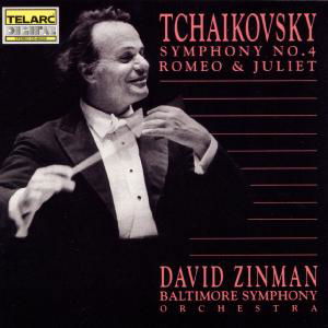 Cover for Zinman, David, Baltimore So, Tchaikovsky, Pyotr Ilyich · SYMPHONY No.4 (CD) (2017)