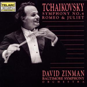 SYMPHONY No.4 - Zinman, David, Baltimore So, Tchaikovsky, Pyotr Ilyich - Musiikki - Telarc Classical - 0089408022821 - perjantai 2. kesäkuuta 2017