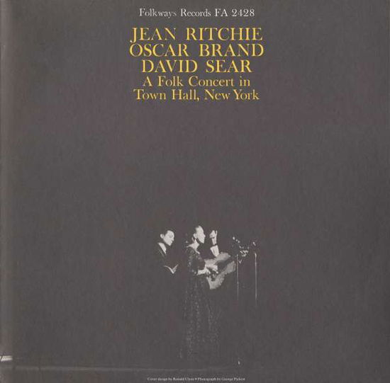 Cover for Jean Ritchie · A Folk Concert in Town Hall Ne (CD) (2011)