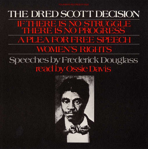 Cover for Ossie Davis · Frederick Douglass' Speeches Dred Scott Decision (CD) (2012)
