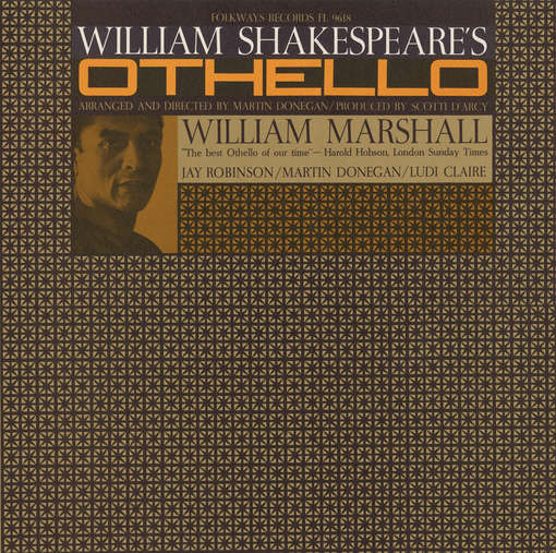 Cover for William Marshall · Othello: William Shakespeare (CD) (2012)