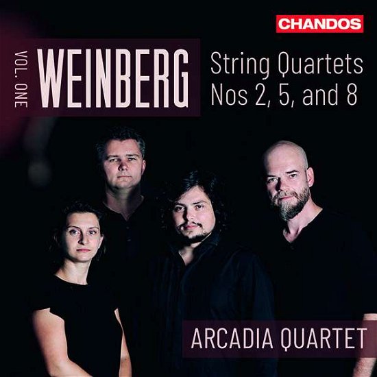 Cover for Arcadia Quartet · Mieczyslaw Weinberg: String Quartets Vol. 1 (CD) (2021)