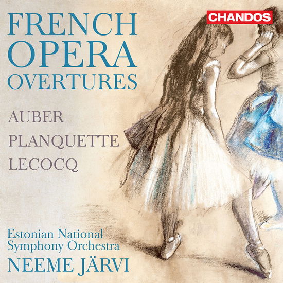 Cover for Estonian National Symphony Orchestra &amp; Neeme Jarvi · French Opera Overtures - Auber / Planquette / Lecocq (CD) (2024)