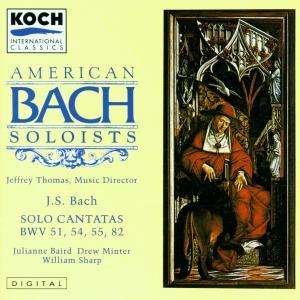 J.s. Bach-solo Cantatas 51 54 55 82 - J.s. Bach - Musiikki - Universal Music Gmbh - 0099923713821 - maanantai 11. marraskuuta 1996