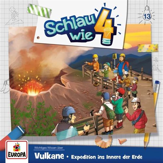 Cover for Schlau Wie Vier · 013/vulkane Expedition Ins Innere Der E (CD) (2019)