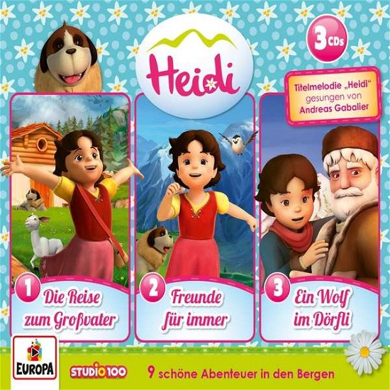 Cover for Heidi · Die 1. 3er Box (Folgen 1,2,3) (CD) (2021)