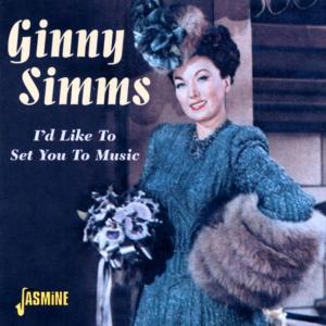 Cover for Ginny Simms · I'd Like to Set You to Music (CD) (2001)