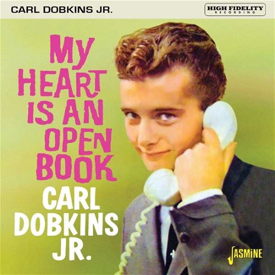 Cover for Carl Dobkins Jr. · My Heart Is An Open Book (CD) (2021)
