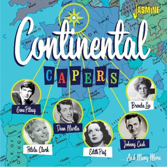 Continental Capers - V/A - Musiikki - JASMINE - 0604988264821 - perjantai 9. marraskuuta 2018