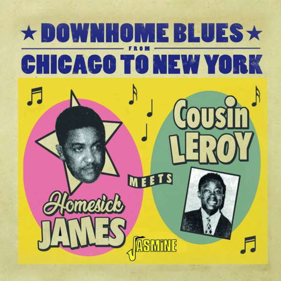 Cover for Homesick James / Cousin Leroy · Downhome Blues From Chicago To New York (CD) (2022)