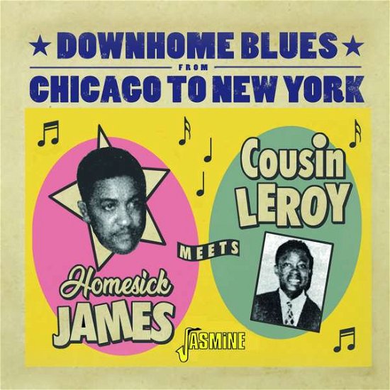 Homesick James / Cousin Leroy · Downhome Blues From Chicago To New York (CD) (2022)