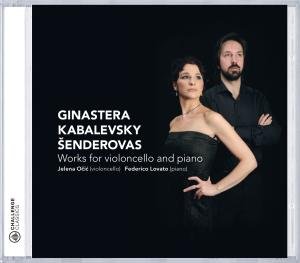 Cover for Ginastera / Kabalevsky / Senderova · Works for Violoncello &amp; Piano (CD) (2010)