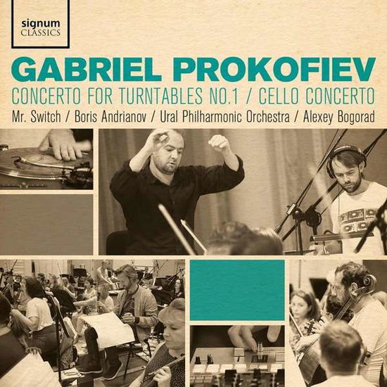 Gabriel Prokofiev · Concerto for Turntables No.1/cello Concerto (CD) (2020)