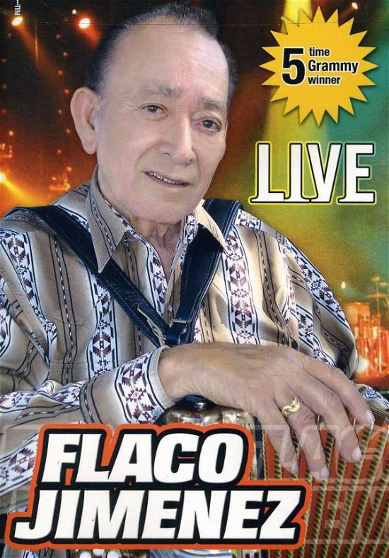 Cover for Flaco Jimenez · Flaco Jimenez Live (DVD) (2008)