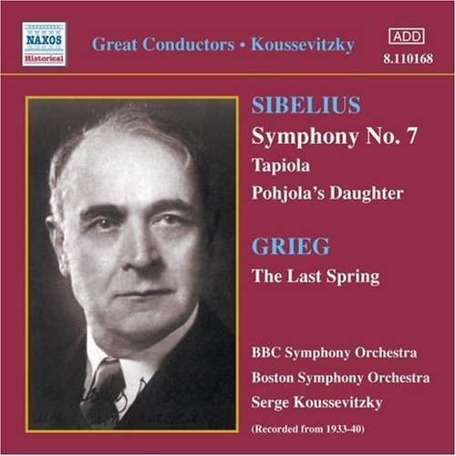 Cover for Sibelius / Grieg · Symphony No.7/Last Spring (CD) (2004)