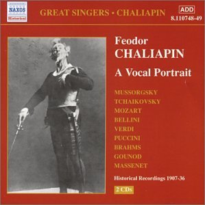 Cover for Feodor Chaliapin · Great Singers: Chaliapin a Vocal Portrait (CD) (2003)