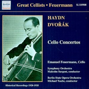Cover for Haydn / Dvorak / Feuermann / Sargent / Taube · Haydn / Dvorak Cello Concertos (CD) (2000)