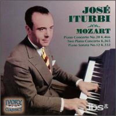 Cover for Jose Iturbi · Celebrated Artistry: Jose Iturbi Plays Mozart (CD) (1999)