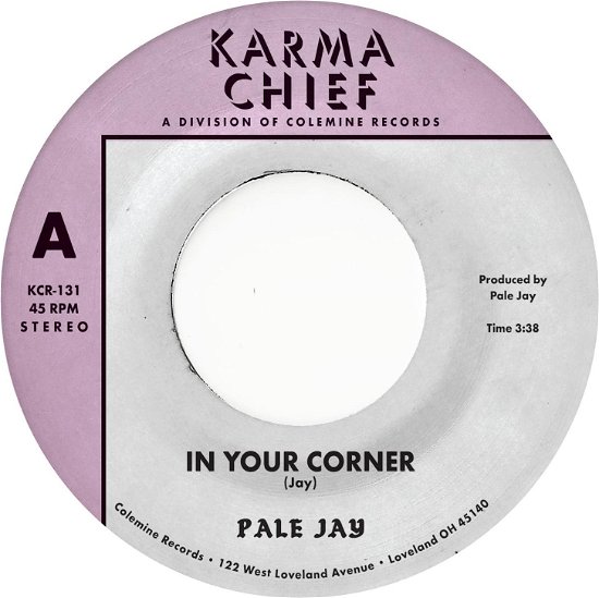 Cover for Pale Jay · In Your Corner (7&quot;) (2024)