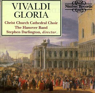 Glorias Rv588/rv589 - Vivaldi (Christ Church Cathedral Choir / Darlington) - Musiikki - NIMBUS - 0710357527821 - keskiviikko 2. joulukuuta 1992