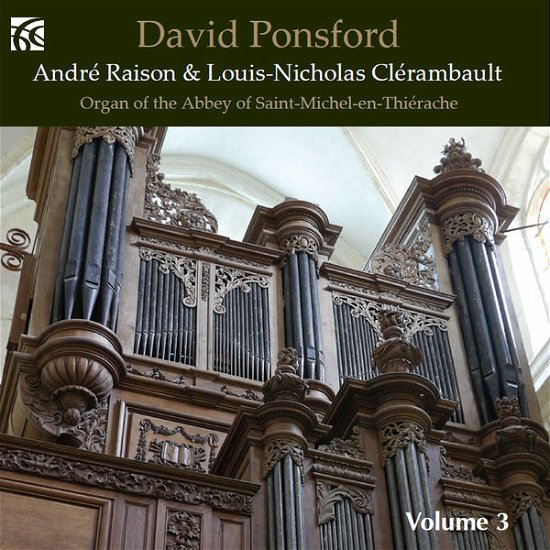 Cover for David Ponsford · French Organ Music 3 (CD) (2014)