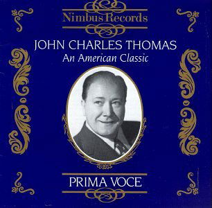 John Charles Thomas In Song 1931-1941 - John Charles Thomas - Music - NIMBUS RECORDS - 0710357783821 - 2018