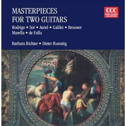 Cover for Rodrigo / Sor / De Falla / Richter / Rumstig · Masterpieces For 2 Guitars-Rodrigo / Sor / De Fall (CD) (1995)