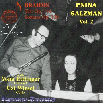 Cover for Salzman / Brahms / Ettlinger / Wiesel · Legendary Treasures: Pnina Salzman 2 (CD) (2003)